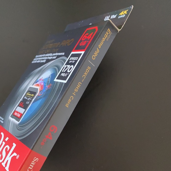 SanDisk 64GB Extreme PRO SDXC UHS-I Card, SD Card - Picture 3 of 5